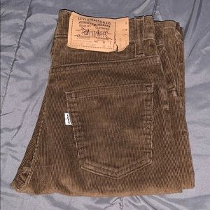 Levi Strauss Brown Corduroy Pants